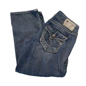 Silver Jeans Suki Surplus Capri